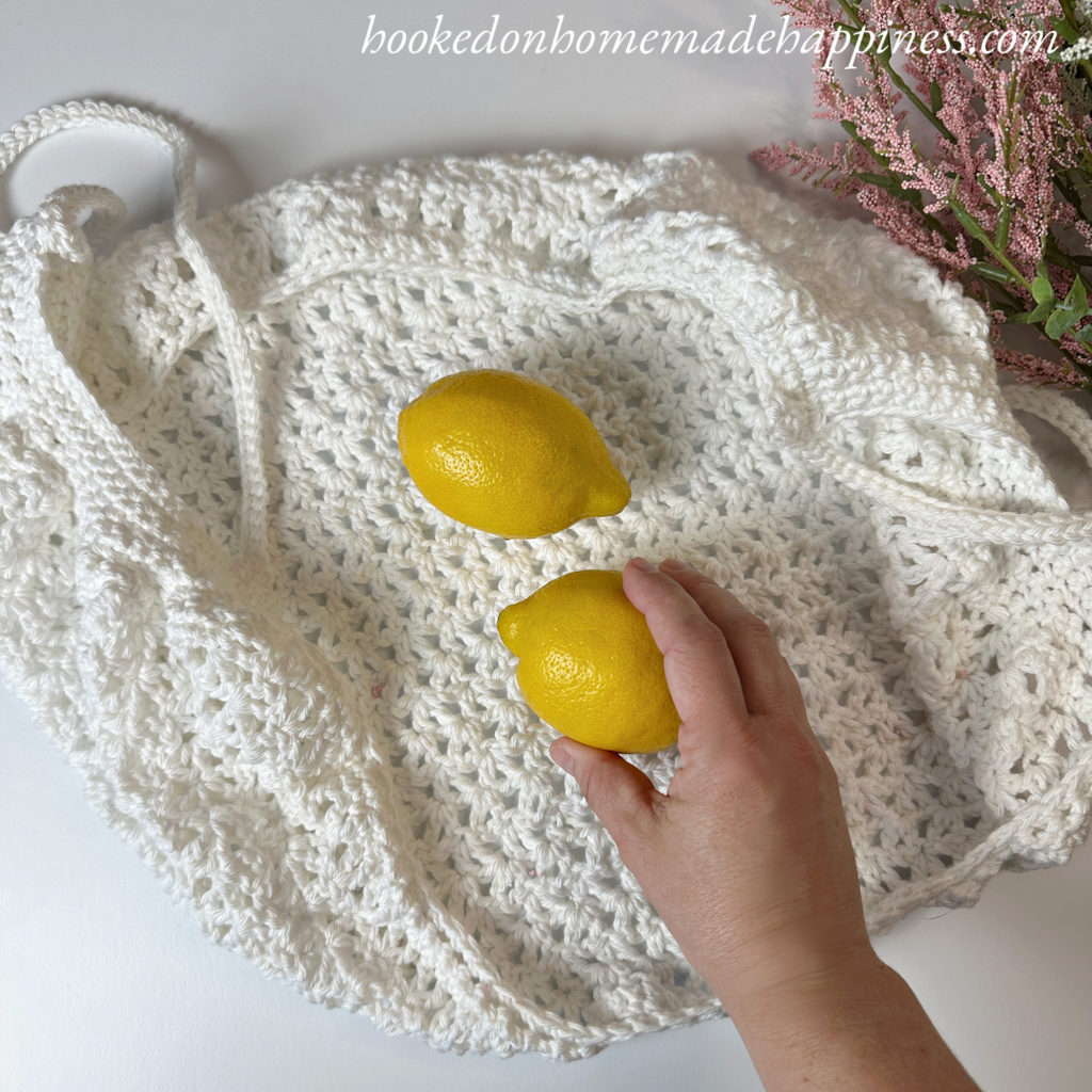 Easy Lace Market Bag Crochet Pattern