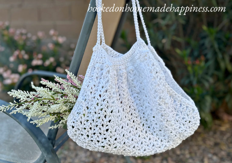Easy Lace Market Bag Crochet Pattern
