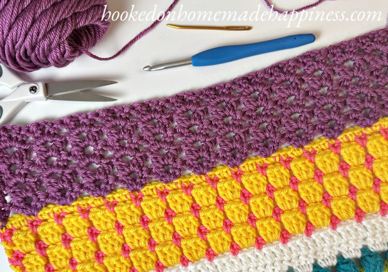 2026 Stitch Sampler Scrapghan CAL – Part 13: Iris Stitch