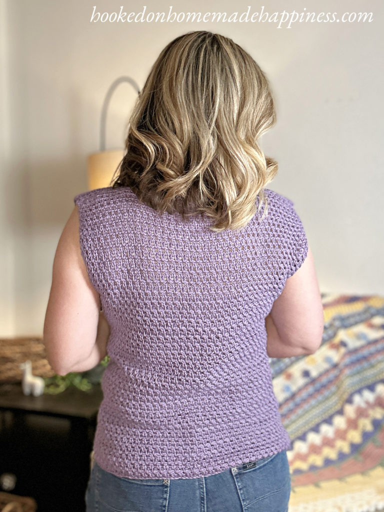 Easy Mesh Tee Crochet Pattern