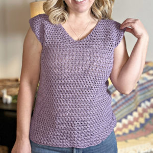 Easy Mesh Tee Crochet Pattern