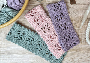 Easy Lace Headband Crochet Pattern