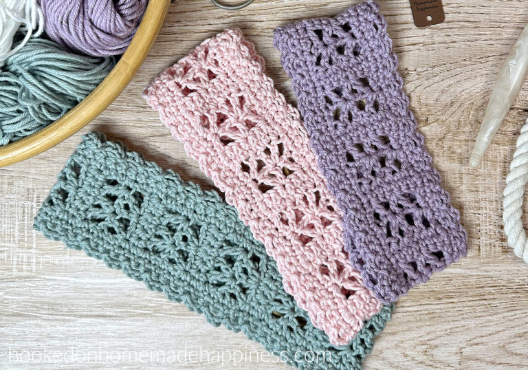 Easy Lace Headband Crochet Pattern
