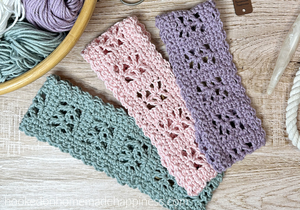 Easy Lace Headband Crochet Pattern