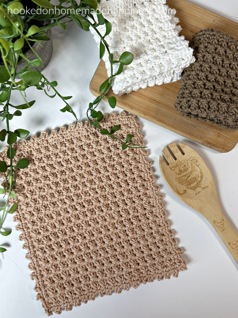 Trinity Dishcloth Crochet Pattern