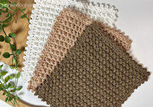 Trinity Dishcloth Crochet Pattern