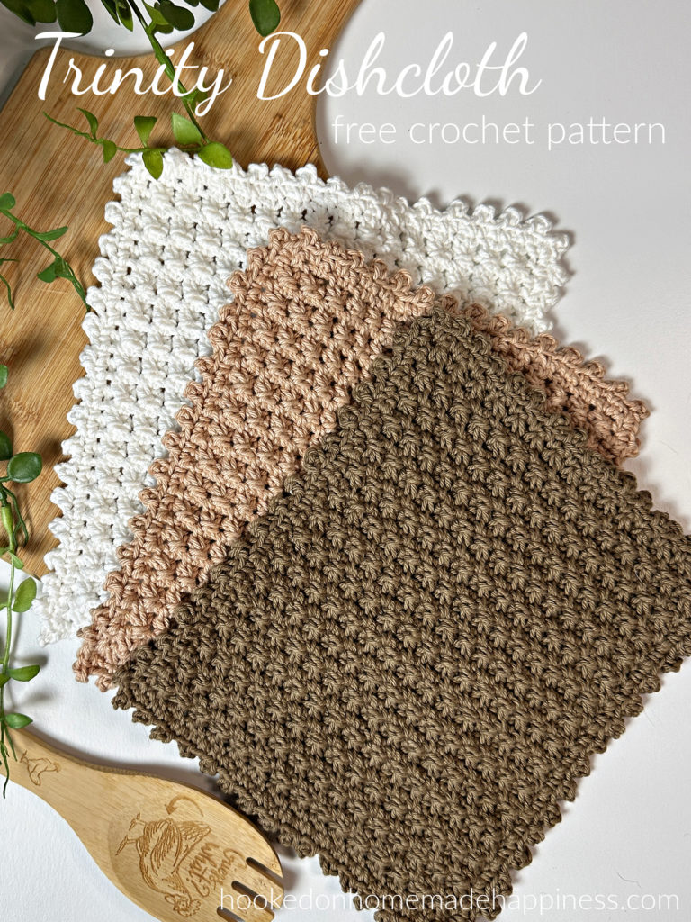 Trinity Dishcloth Crochet Pattern
