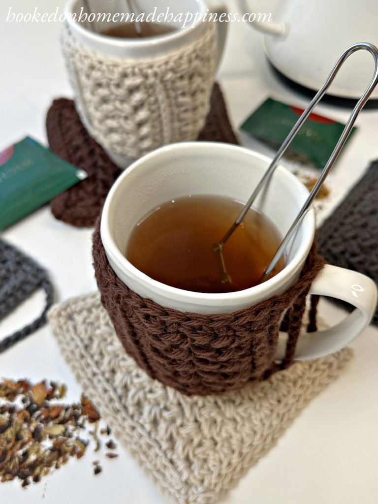 Mug Cozy and Coaster Set Crochet Pattern